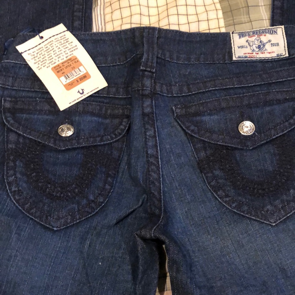 True Religion Becky w/flap pockets
